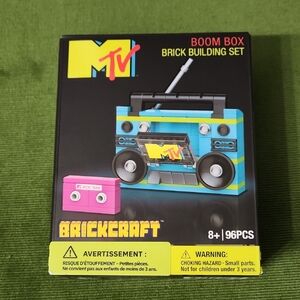 MTV Brickcraft Boom Box Brick Building Set